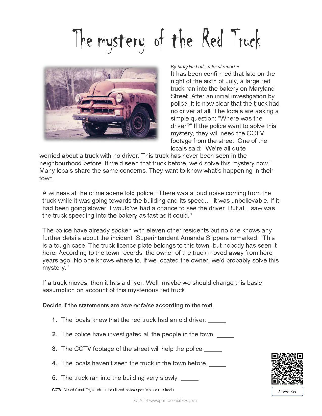 Esl-Reading-Conditionals