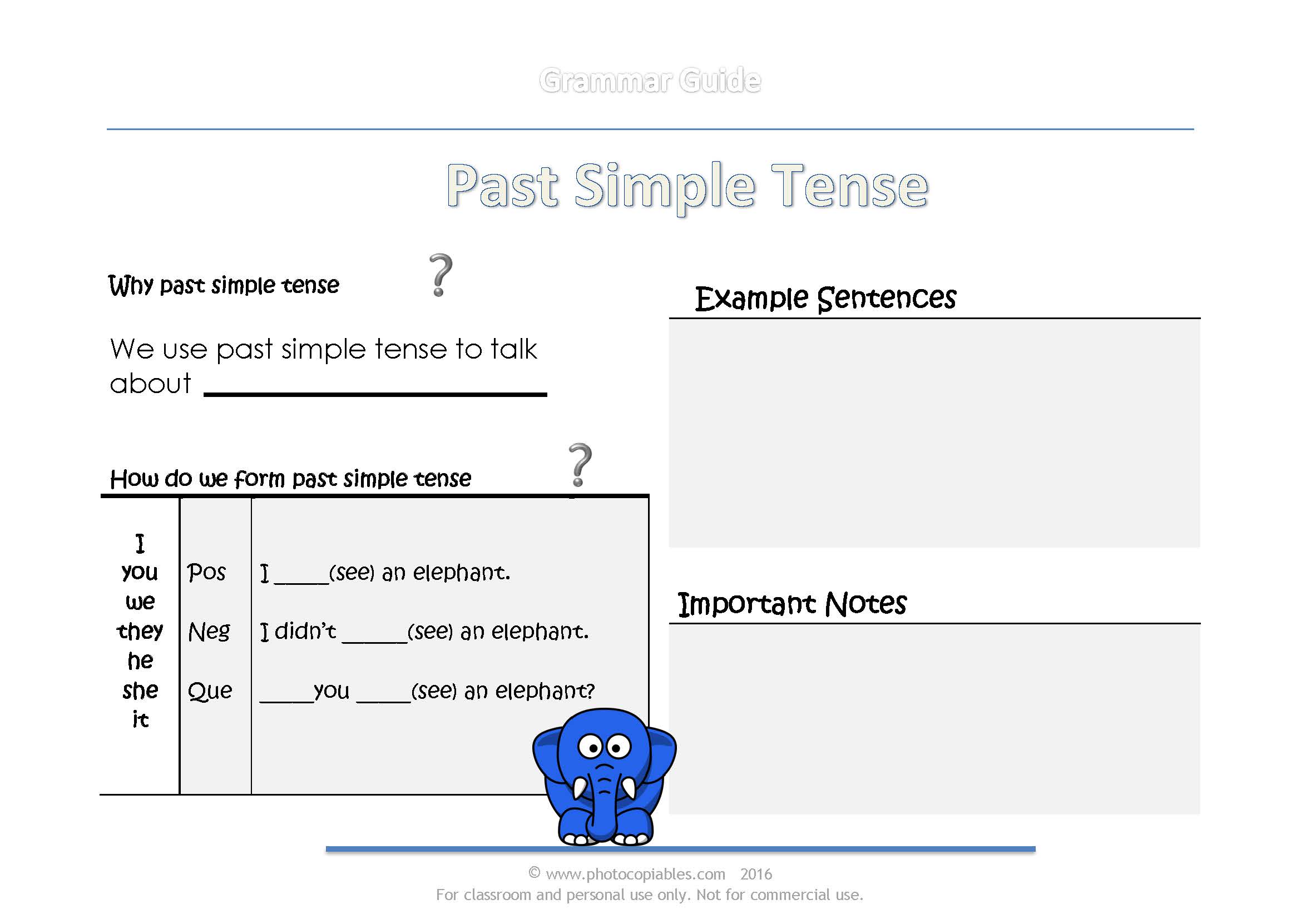 Past simple_grammar guide
