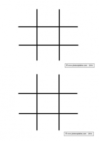 noughts and crosses grid template noughts and crosses grid template