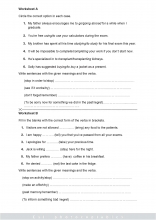 gerunds and infinitives practice 2