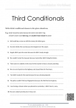 Third Conditionals_consolidation worksheet