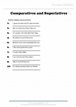 comparatives and superlatives common mistakes 1