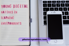 Young Digital Natives in Learning Environments blog post picture